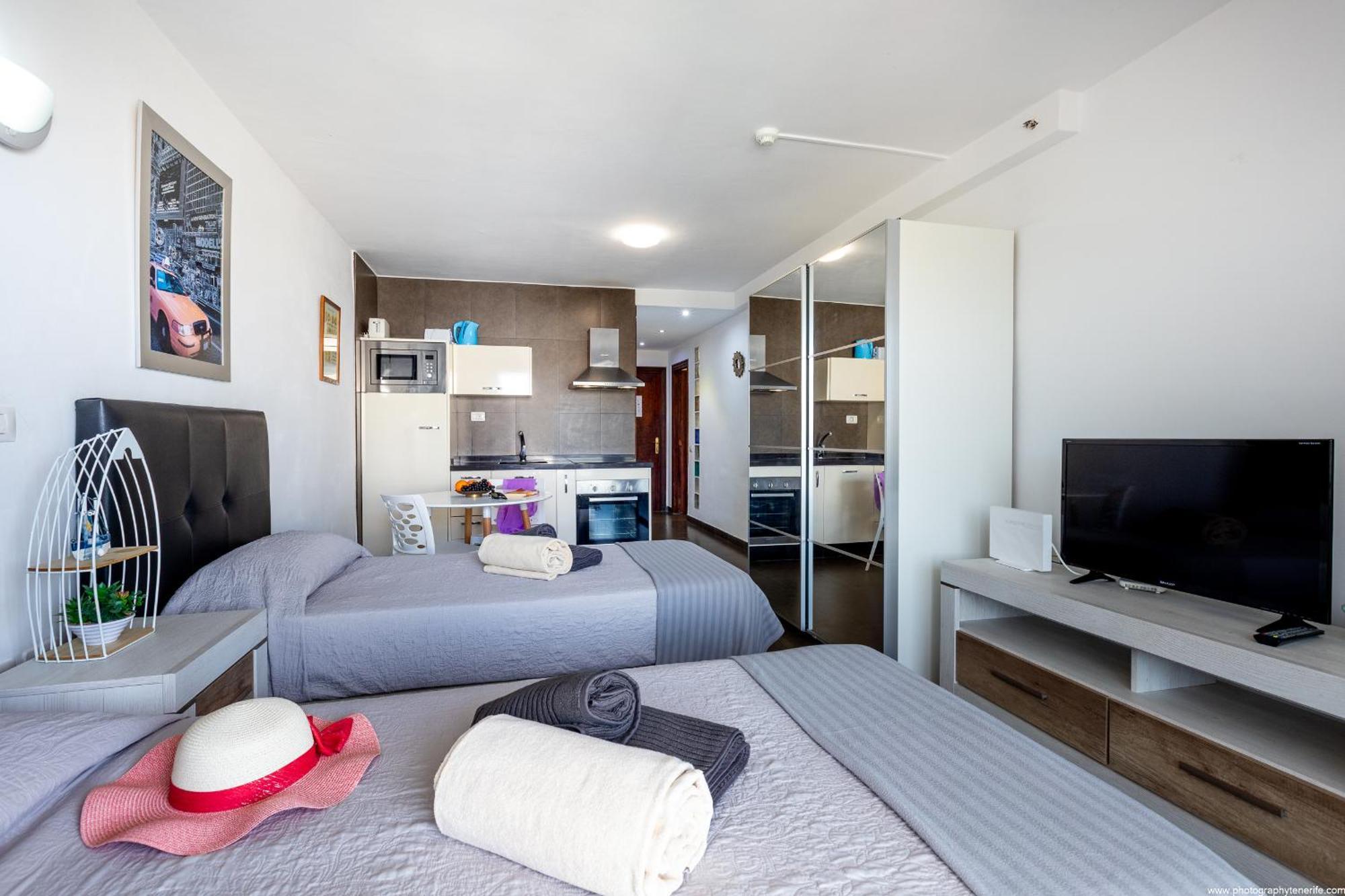 603 Comodoro Studio Beach Front Los Cristianos  Buitenkant foto